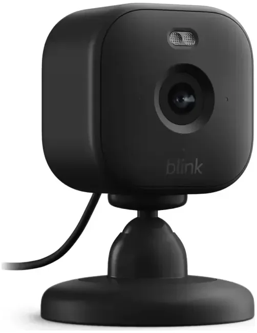 Blink - Mini 2 Smart Indoor Wireless Security Camera Black