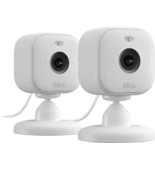 Blink - Mini 2 Smart Indoor Security Camera 2pcs set White