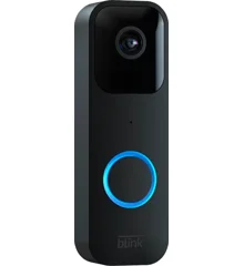 Blink - Smart Wifi Video Doorbell – Wired/Battery Operated - Black