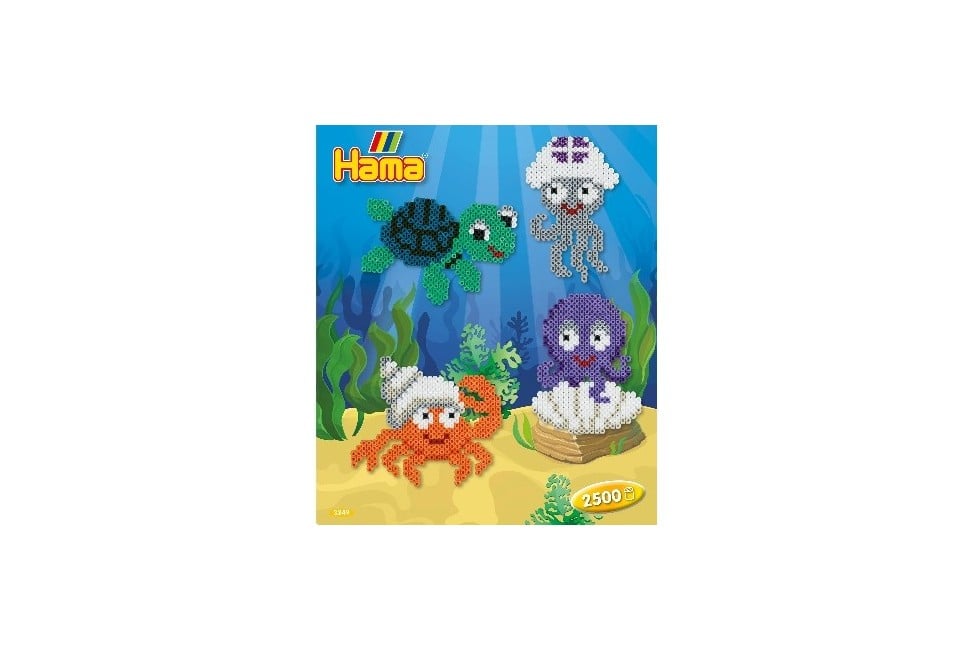 Hama - Midi Gift Box Sea Animals - (383249)