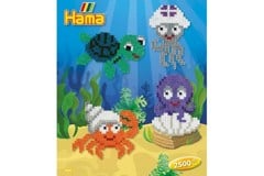 Hama - Midi Gift Box Sea Animals - (383249)