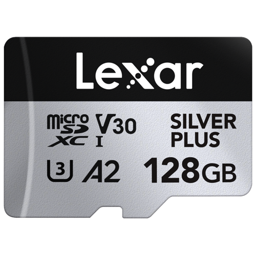 Lexar - microSDXC Professional SILVER Plus UHS-I/U3/A2/4K R205/W150 (V30)