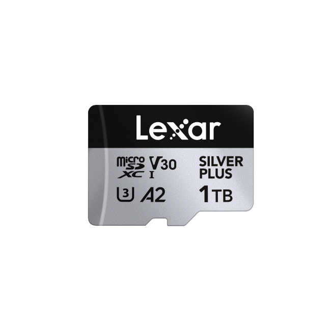 Lexar - microSDXC Professional SILVER Plus UHS-I/U3/A2/4K R205/W150 (V30) - 1TB