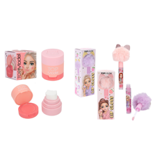 TOPModel - Blush Stamp & Lip Gloss Pompom - BEAUTY and ME