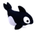 Zhu Zhu - Fish - Black Orca (Z1000) thumbnail-1