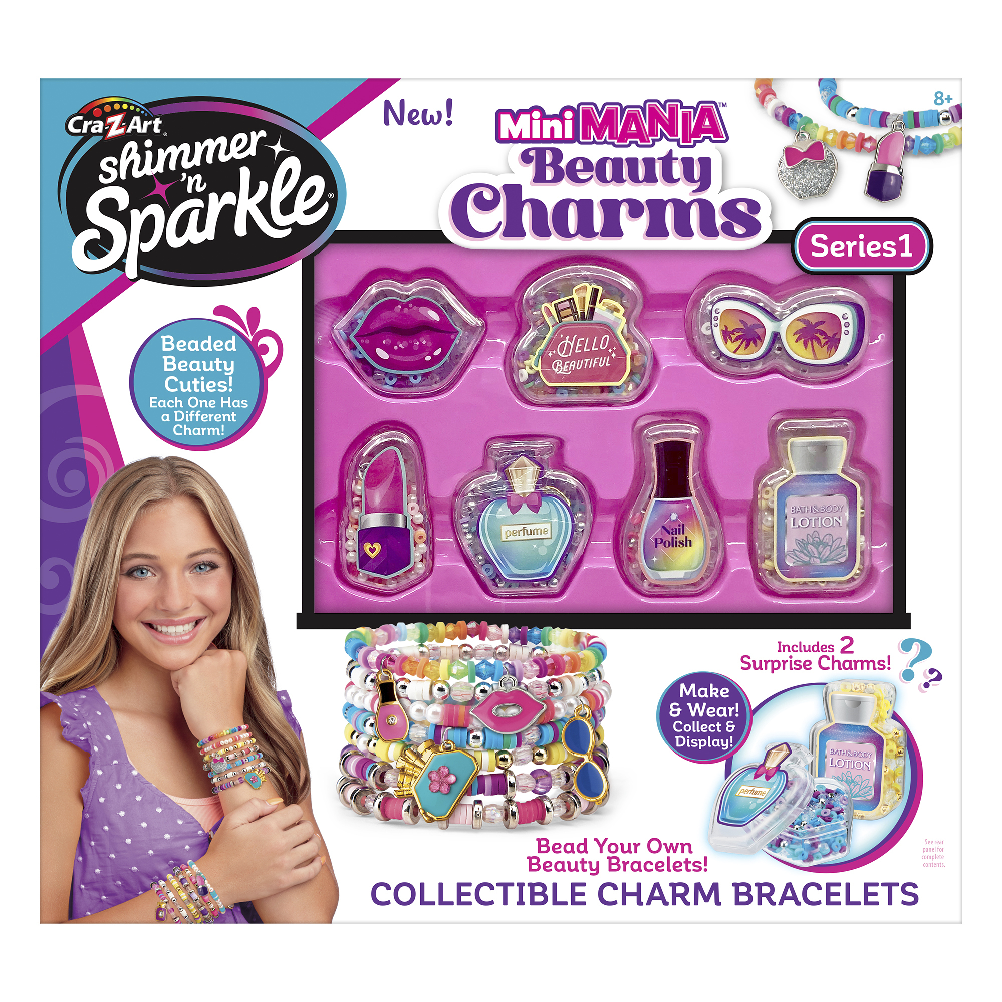 Shimmer n Sparkle - Mini Mania Beauty Charms - (65608S)