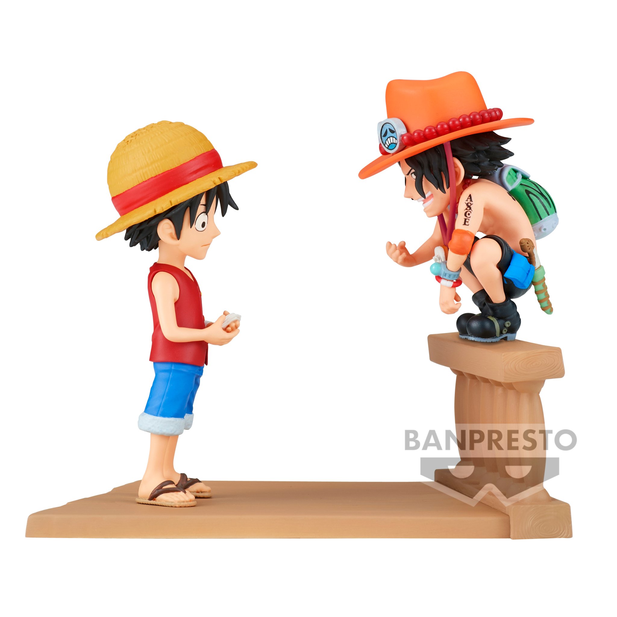 Banpresto - One Piece Monkey D. Luffy&Portgas D. Ace - (BP89475P)