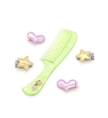 Lucky Doggy - Hair Accessories Green Brush - (OT-LDA5006)