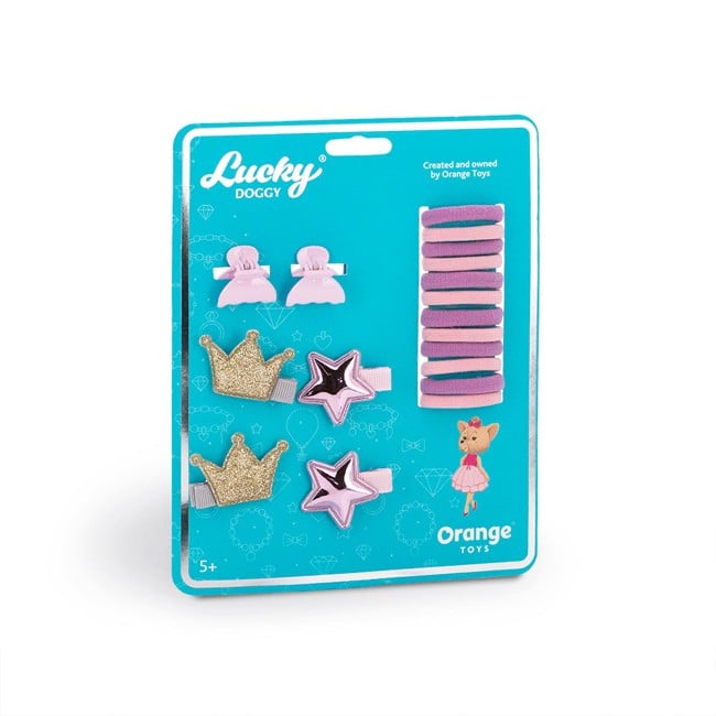 Lucky Doggy - Stars and Crown Hair Accessories - (OT-LDA5010)