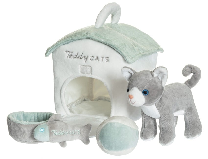 Teddykompaniet - Teddy Cats Legesæt - (TK4218)