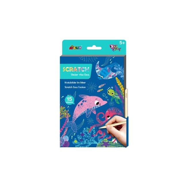 Avenir - Under the Sea A5 Scratch Book - (58CH221828)