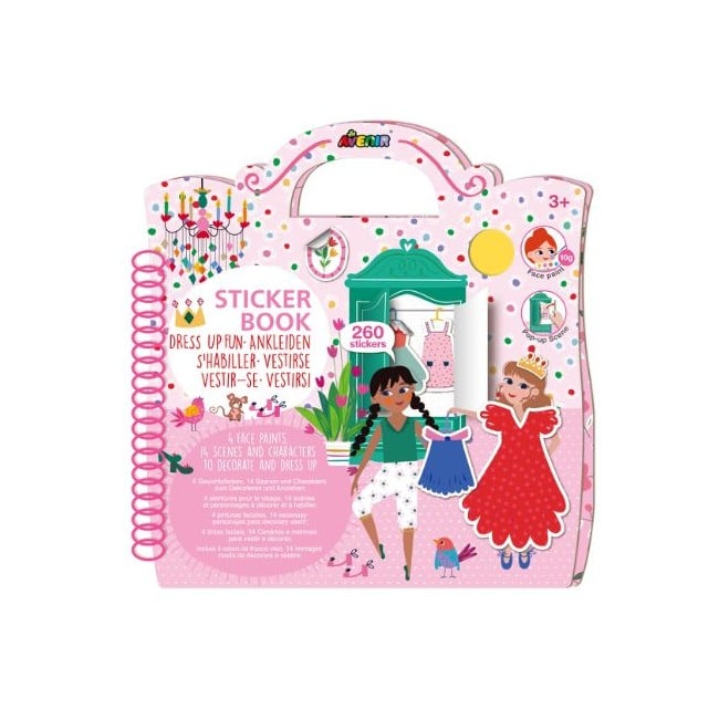 Avenir - Sticker Book - Dress-Up Fun (58STB230006)