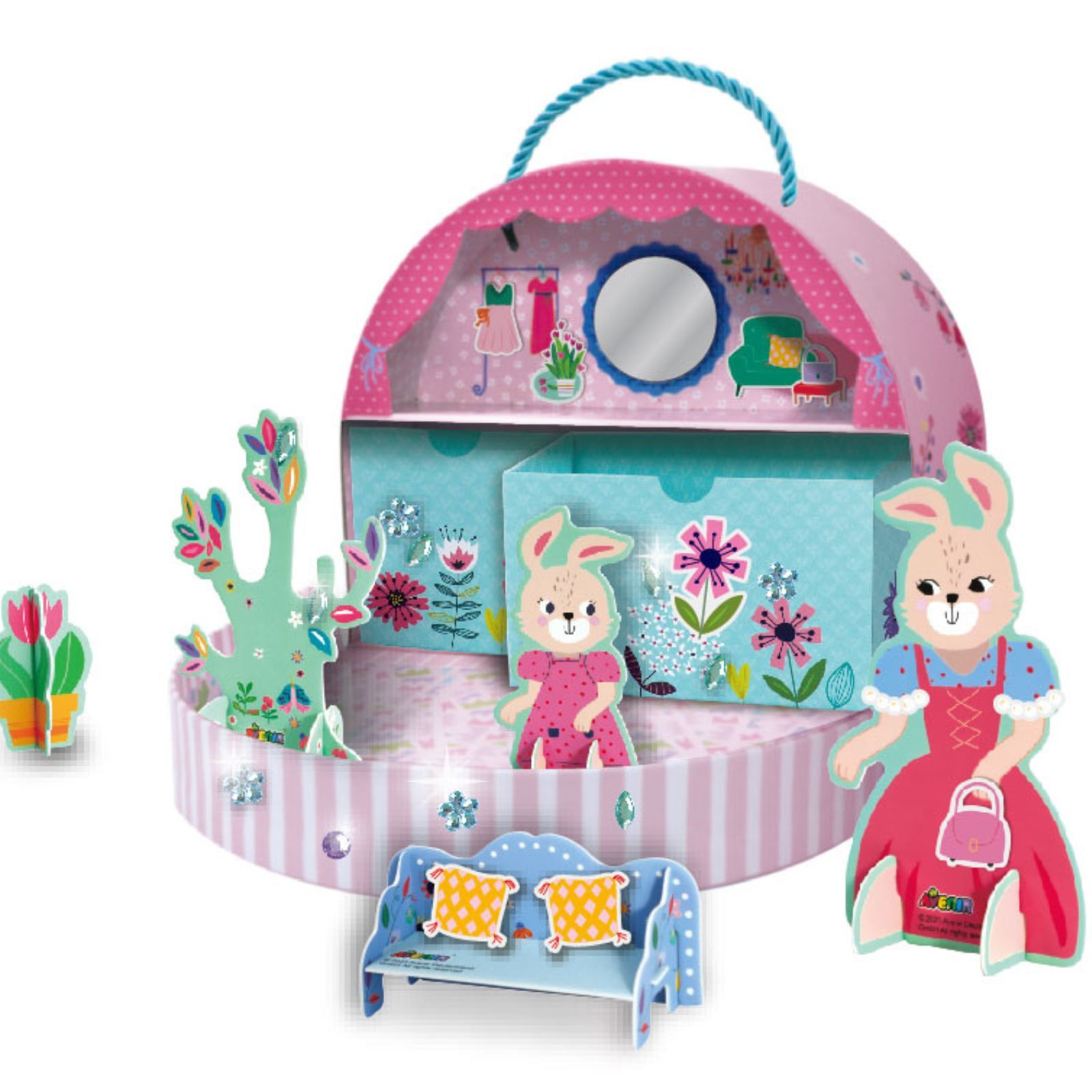 Avenir - Little Hands' Play Box - Miss Bunny's Home (58CH231916)