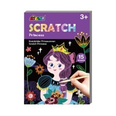 Avenir - Mini scratch bog - Prinsesse (58CH221658)