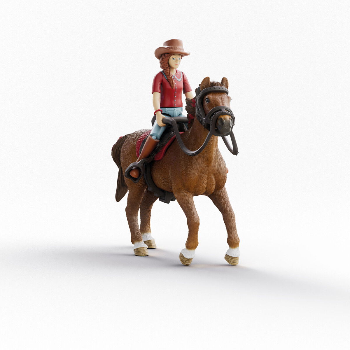 Schleich 42711 Horse Club Hannah &  Cayenne Lekesett -  Dyr
