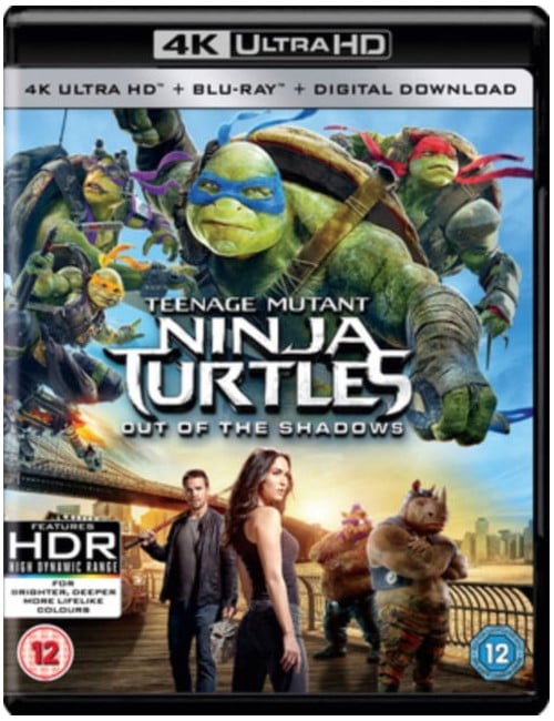 Teenage Mutant Ninja Turtles: Out of the Shadows (4K Blu-Ray)