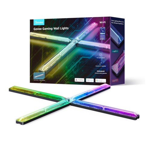 Govee - Gaming Wall Light (4+1) – Beleuchten Sie Ihr Gaming-Erlebnis