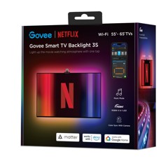 Govee - TV Achtergrondverlichting 3 Lite (55–65 inch) - Netflix Edition – Verhoog Je Kijkervaring