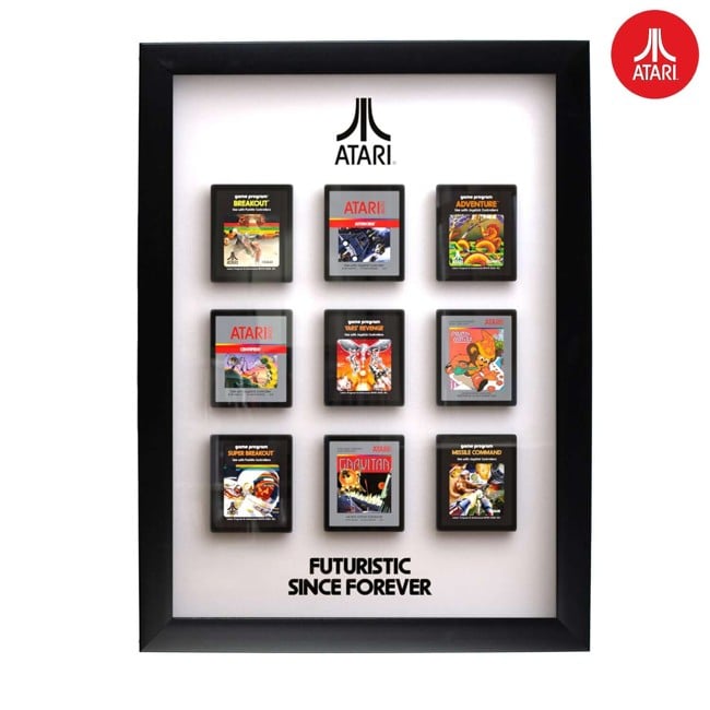 Official Atari 3D Wall Art - Cartridge Collection