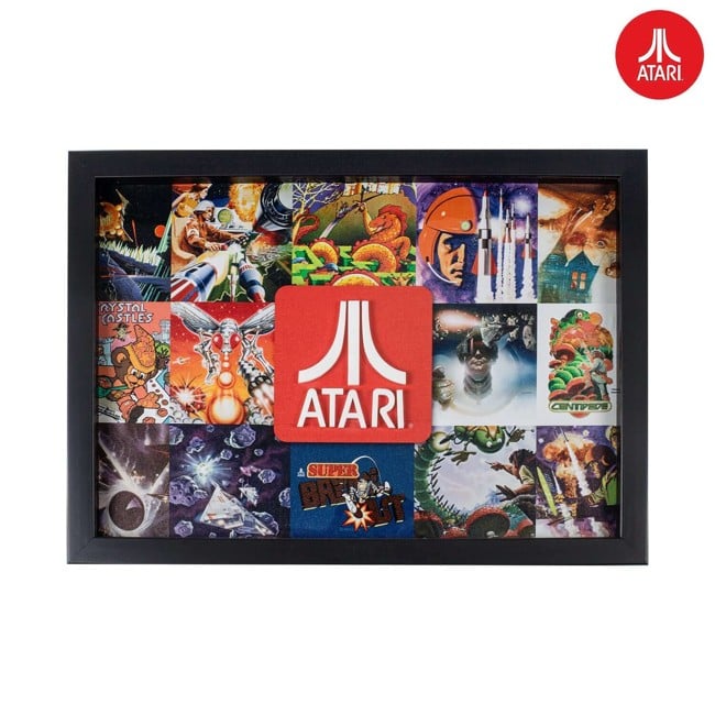 Official Atari 3D Wall Art - Atari Legends