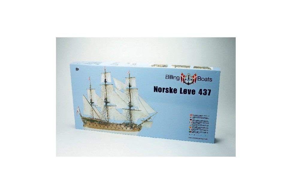 Billing Boats - Norske Løve 1:75 - Wooden hull - (428326)
