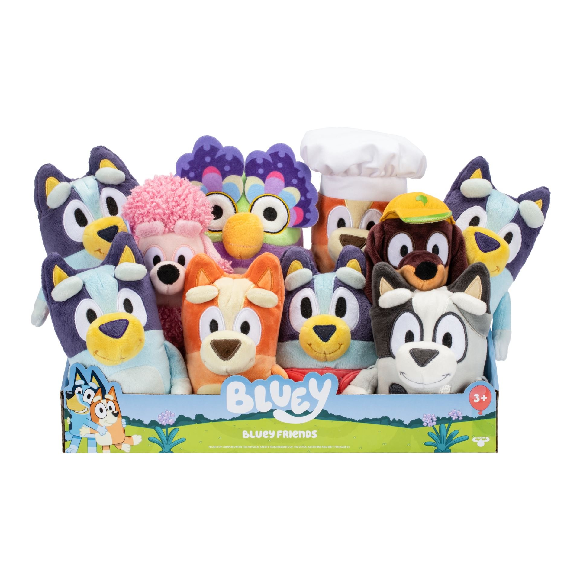 BLUEY - BLUEY Plush Friends Assorted (90264)