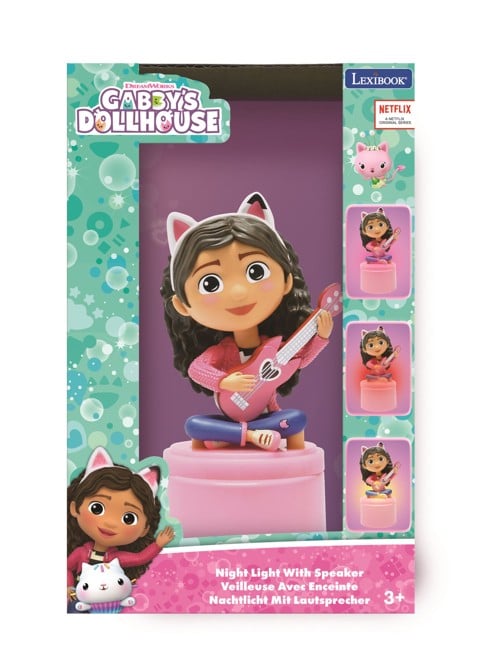 Gabby's Dollhouse - 2 in 1 Nightlight and Speaker (89006)