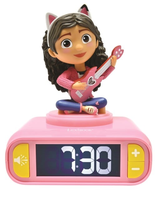 Gabby’s Dollhouse - Alarm Clock with Night light and sounds (80114)