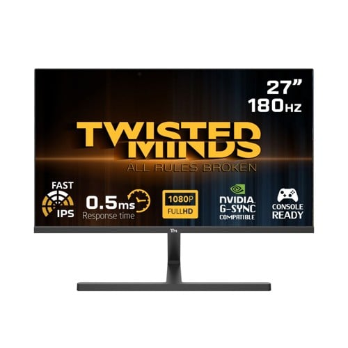 Twisted Minds Blaze Series Flat 27 FHD - 180HZ 0,5 MS Fast IPS HDMI 2.1 Gaming Monitor