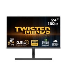 Twisted Minds - 24" ,Flat ,FHD ,180Hz, 0.5MS, FAST IPS, HDR ,HDMI2.1 Gaming Monitor