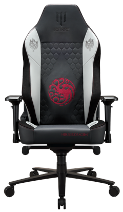 "Apollon Collector / House Of The Dragon   Black seat + grey/red"