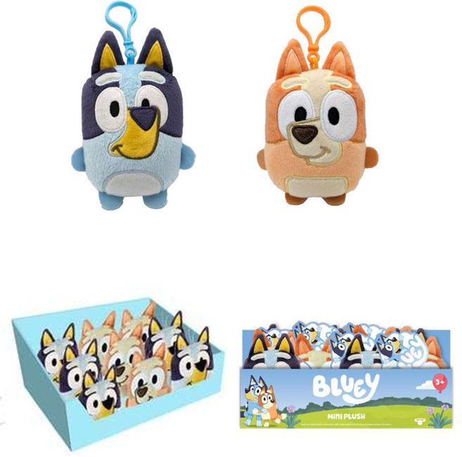 Bluey - Bluey Mini Plush with bag Clip (90282)