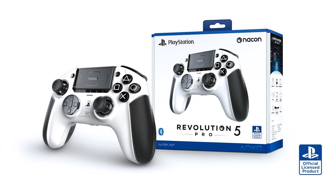 Nacon PS5 Revolution 5 Pro Controller White