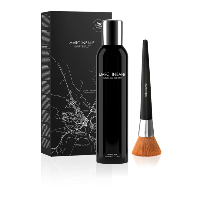 MARC INBANE - X-Mas Set Natural Tanning Spray + Free Powder Brush - 175 ml