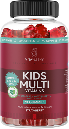 VitaYummy - Kids Multi - Strawberry - 90 pcs