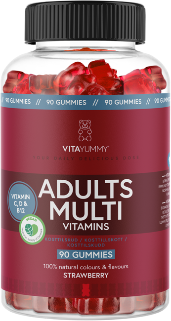 VitaYummy - Adults Multi - Strawberry - 90 pcs