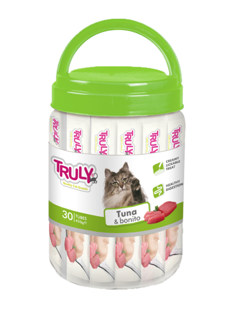 Truly - Cat Creamy Lickable Tuna & Bonito 30x14gr