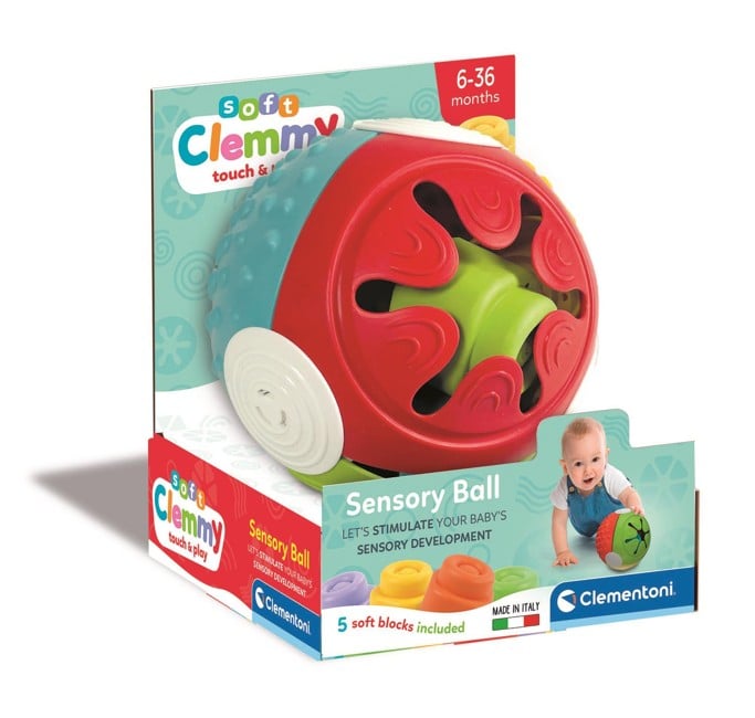 Clementoni - Touch & Play Sensory Ball - (I-17689)