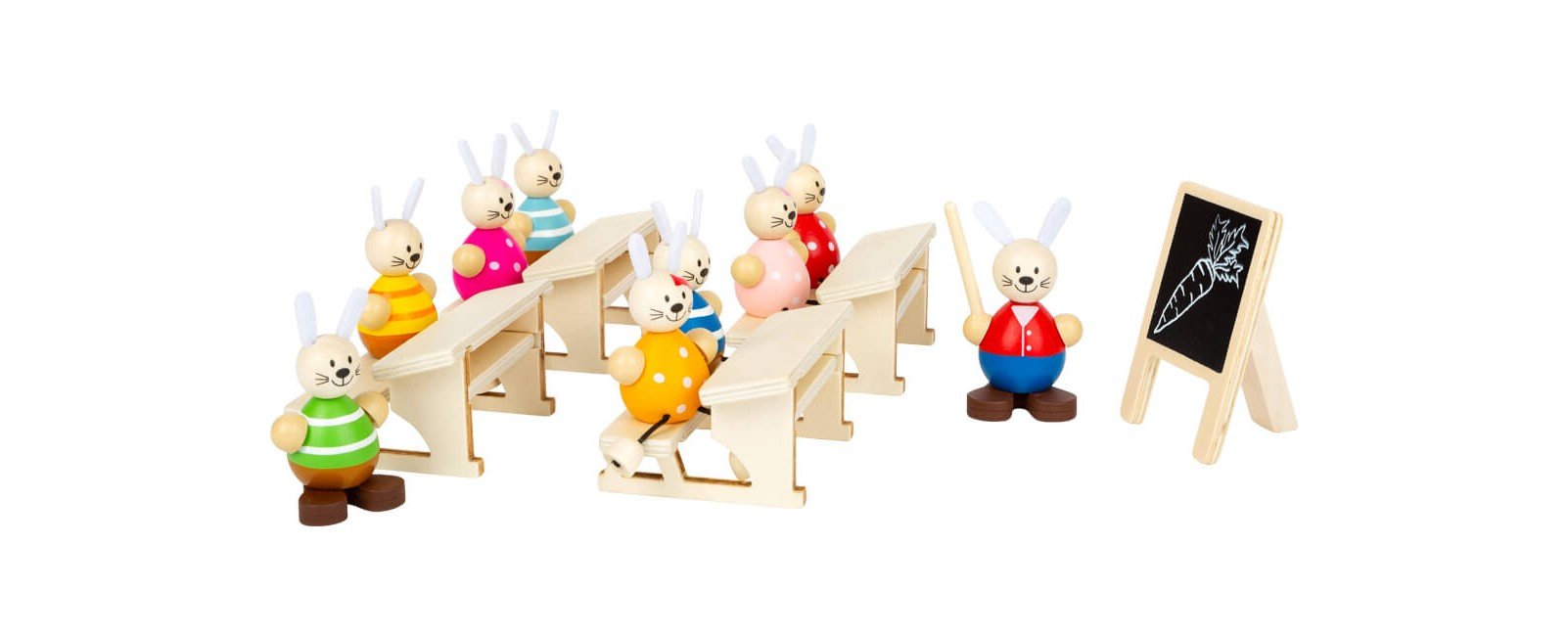 Small Foot - School Playset - Rabbit (I-SF11315)