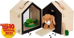 Small Foot - Rabbit cage with run - (I-SF12399)