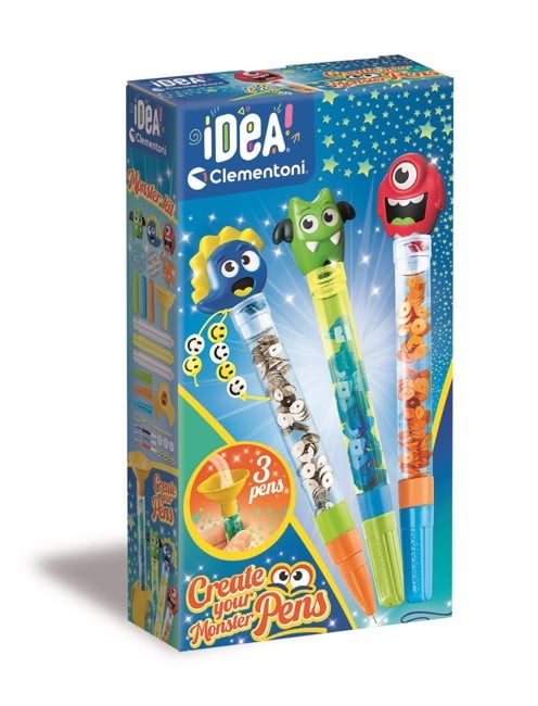 Clementoni - Create Your Pens Monster Kit - (I-18833)