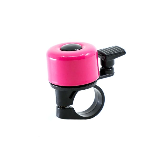 Crazy Safety - Bicycle Bell for Kids and Adults - Pink - Unisize