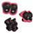 Crazy Safety - Pink Safety Gear Set for Kids for Bike, Skateboard, BMX, Rollerblades & Scooter - (220107-10) thumbnail-1