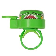 Crazy Safety - Green Crocodile Bicycle Bell for Kids - Green - Unisize