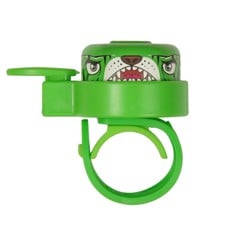 Crazy Safety - Grüner Tiger Fahrradklingel für Kinder - Green - Unisize