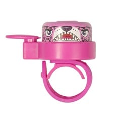 Crazy Safety - Pink Leopard Bicycle Bell for Kids - Unisize