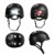 Crazy Safety - Urban bicycle and skater helmet with front and rear lights - Black - M (54-57cm) thumbnail-2