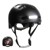 Crazy Safety - Urban bicycle and skater helmet with front and rear lights - Black - M (54-57cm) thumbnail-1