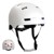 Crazy Safety - Urban bicycle and skater helmet with front and rear lights - Matt White - M (54-57cm) thumbnail-1