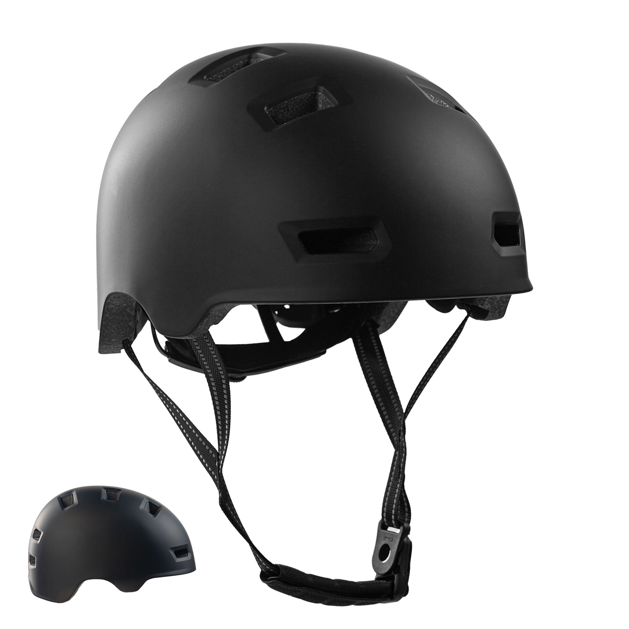 Crazy Safety - All Black helmet - L (57-61cm) (CS240406)
